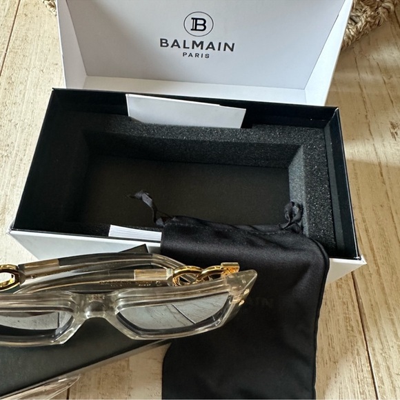 Chic Balmain Silver Sunglasses 53MM
